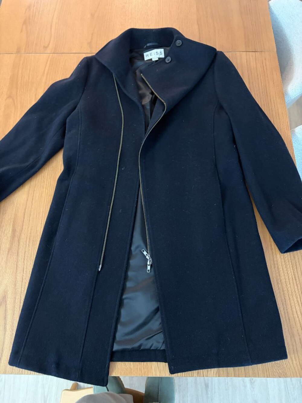 Men’s coat Reiss Size M navy blue